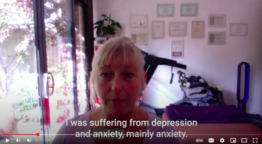 Alpha-Stim helped this woman come off anti-depressants.